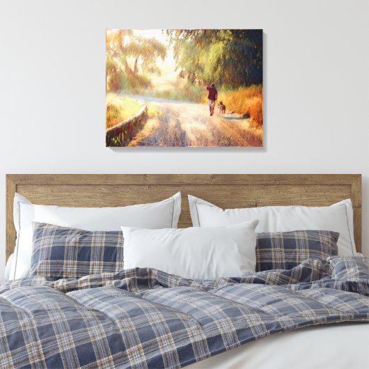 HOND HEAVEN Canvas Kunst (Insitu (Slaapkamer))