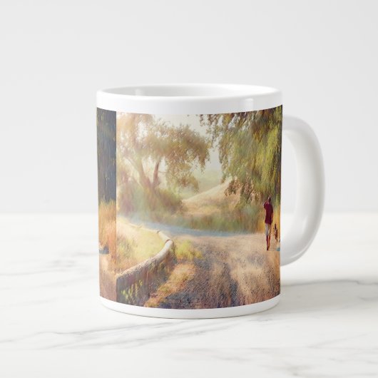 HOND HEMEL 20 oz. Jumbo Mok (Voorkant rechts)