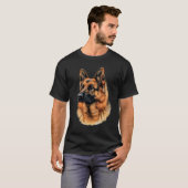 HOND HERDER T-SHIRT (Voorkant volledig)
