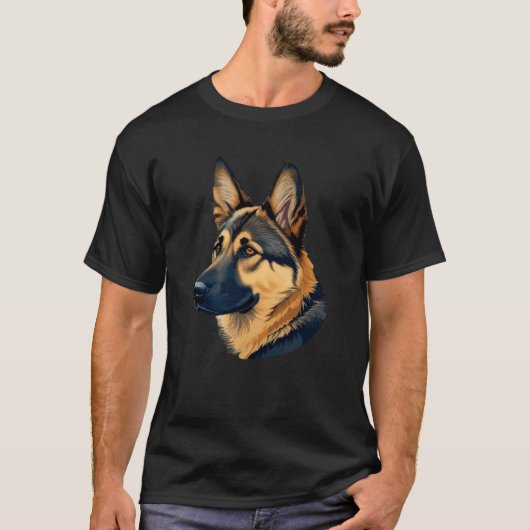 HOND HERDER T-SHIRT (Voorkant)