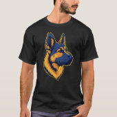 HOND HERDER T-SHIRT (Voorkant)