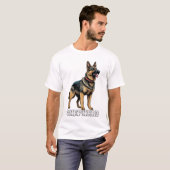 HOND HERDER T-SHIRT (Voorkant volledig)
