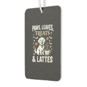 Hond Herfst Latte Halloween Luchtverfrisser (Links)