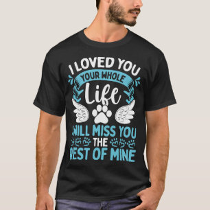 Hond Herinnering Rouwende Hondeneigenaar Huisdier T-shirt