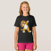 Hond Hip Hop Dans T-shirt (Voorkant volledig)