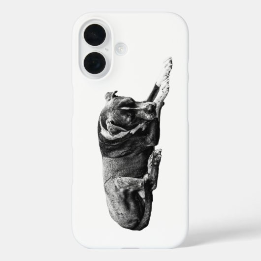 Hond hoesje met schaduw (Achterkant)