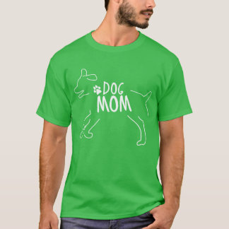 Hond Hond Mama Meesteres  T-shirt
