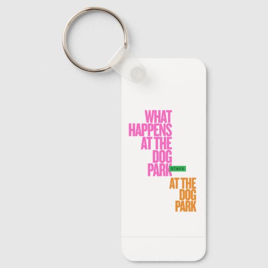 Hond hond puppy liefde grappig sleutelhanger (Voorkant)