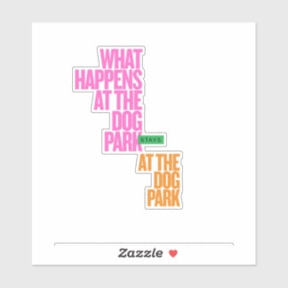 Hond hond puppy liefde grappig sticker