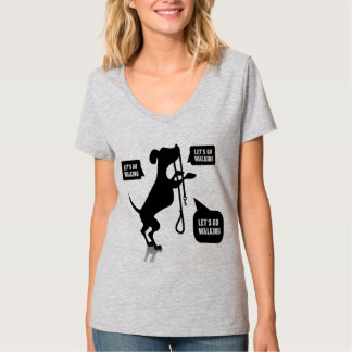 Hond, honden, hond Walking, hond Walker T-shirt