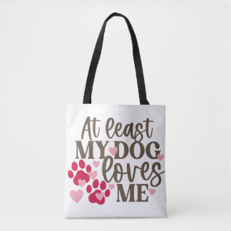 HOND HOUDT VAN ME TOTE BAG