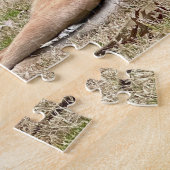 Hond Huisdier Foto & Naam, Familie Nacht, Cool Fun Legpuzzel (Zijkant)