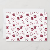 Hond Huisdier Fotocollage Gepersonaliseerde Vrolij Feestdagenkaart (Achterkant)