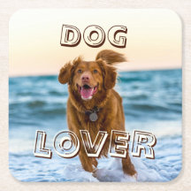 Hond huisdier liefde drankjes party coaster