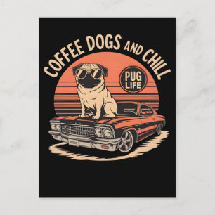 Hond huisdier liefhebber grafische t-shirt vectoro feestdagenkaart