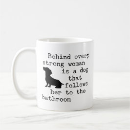 Hond Humor Quote - Dachshond Koffiemok