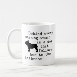 Hond Humor Quote - Franse Bulldog Koffiemok