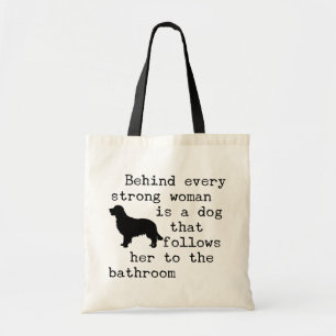 Hond Humor Quote - Golden Retriever Tote Bag