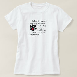 Hond Humor Quote - Hond Poot T-shirt