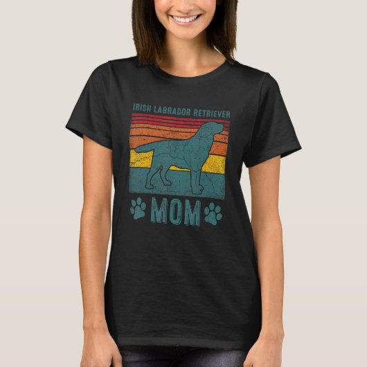 Hond Ierse Labrador Retriever Moeder T-shirt (Voorkant)