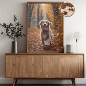 Hond in bos legpuzzel
