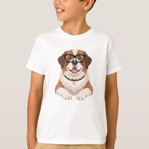 Hond in Bril T-Shirt
