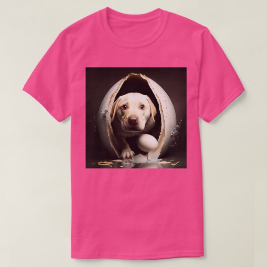Hond in de eieren 160 t-shirt (Design voorkant)