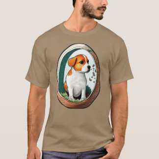Hond in de eieren 221 t-shirt