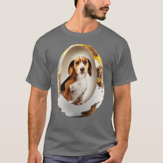 Hond in de eieren 226 t-shirt