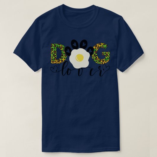 Hond in de eieren 268 t-shirt (Design voorkant)