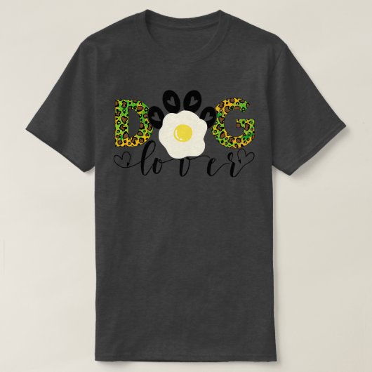 Hond in de eieren 281 t-shirt (Design voorkant)