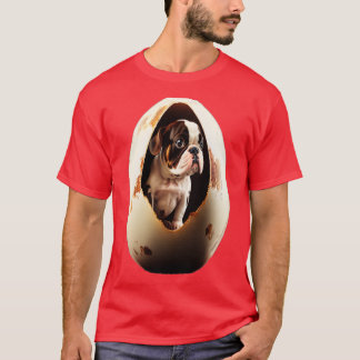 Hond in de eieren 290 t-shirt