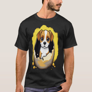 Hond in de eieren 310 t-shirt