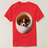 Hond in de eieren 97 t-shirt (Design voorkant)