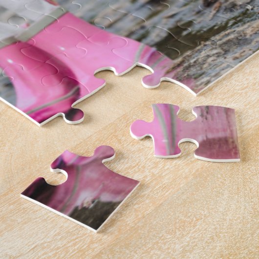 Hond in de regen legpuzzel (Zijkant)