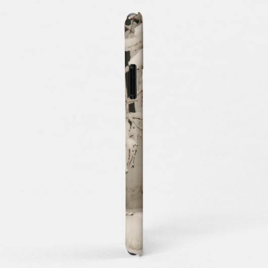 Hond in de winter Case-Mate iPhone case (Achterkant/rechts)