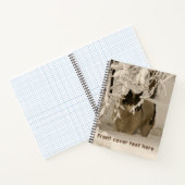 Hond in de winter notitieboek (Binnen)