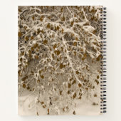 Hond in de winter notitieboek (Achterkant)