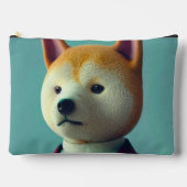 Hond in een pak etui (Voorkant)