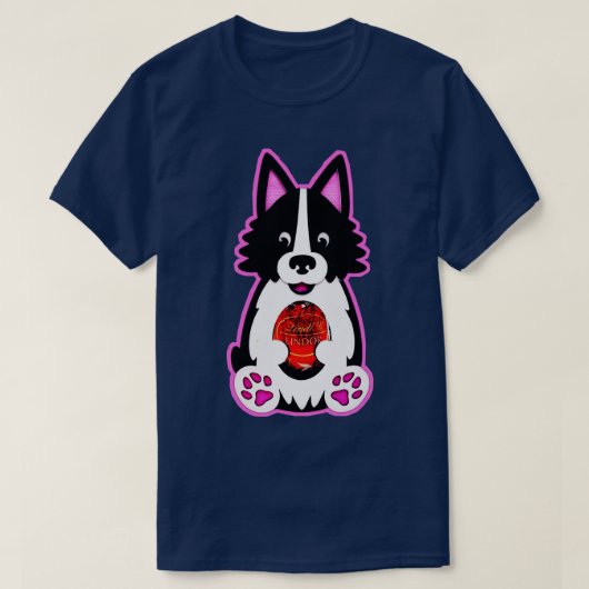 Hond in eieren 32 t-shirt (Design voorkant)