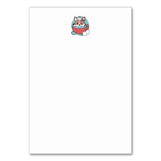 Hond in feestelijke Mok voor Holiday Vibes - Winte Kaart (Achterkant)