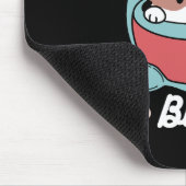 Hond in feestelijke Mok voor Holiday Vibes - Winte Muismat (Hoek)