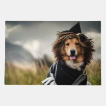 Hond in Halloween kostuum