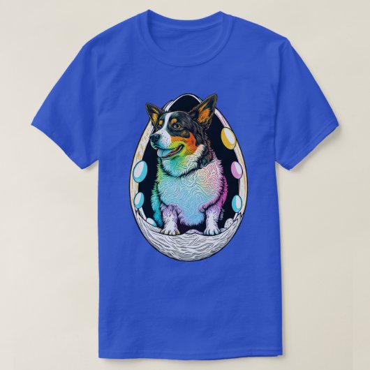 Hond in het ei 149 t-shirt (Design voorkant)