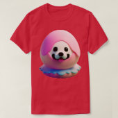 hond in het ei 192 t-shirt (Design voorkant)