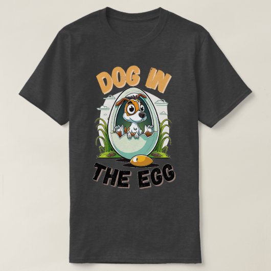 hond in het ei 2023 t-shirt (Design voorkant)