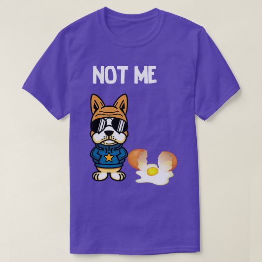 hond in het ei 277 t-shirt (Design voorkant)