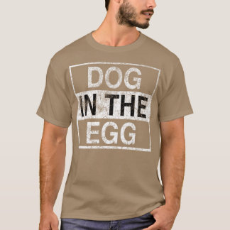 Hond in het ei 50 t-shirt