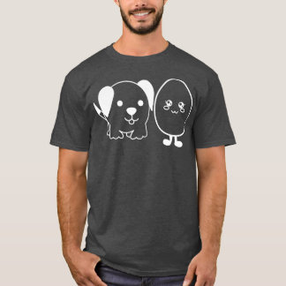 Hond in het ei t-shirt