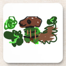 Hond in het groen